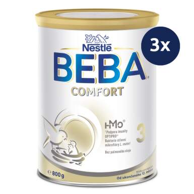 BEBA Comfort 3 HM-O 800 g - balenie 3 ks_