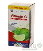 DOBRÉ Z SK Vitamín C 200 mg príchuť limetka 60 + 10 tabliet ZADARMO