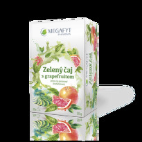 MEGAFYT Zelený čaj s grapefruitom 20x1,5 g
